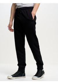 Big-Star - Spodnie męskie dresowe Pylyp 906. Kolor: czarny. Materiał: dresówka #5