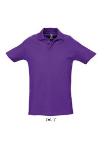 SOL'S - Polo Sol's Spring Ii. Typ kołnierza: polo. Kolor: czerwony. Materiał: bawełna. Styl: elegancki #2