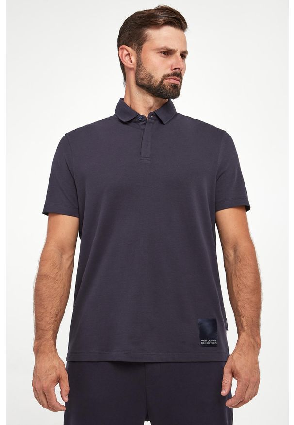 Armani Exchange - Polo męskie ARMANI EXCHANGE. Typ kołnierza: polo