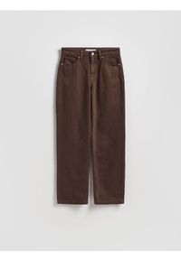 Reserved - Jeansy straight fit - dark grey jeans