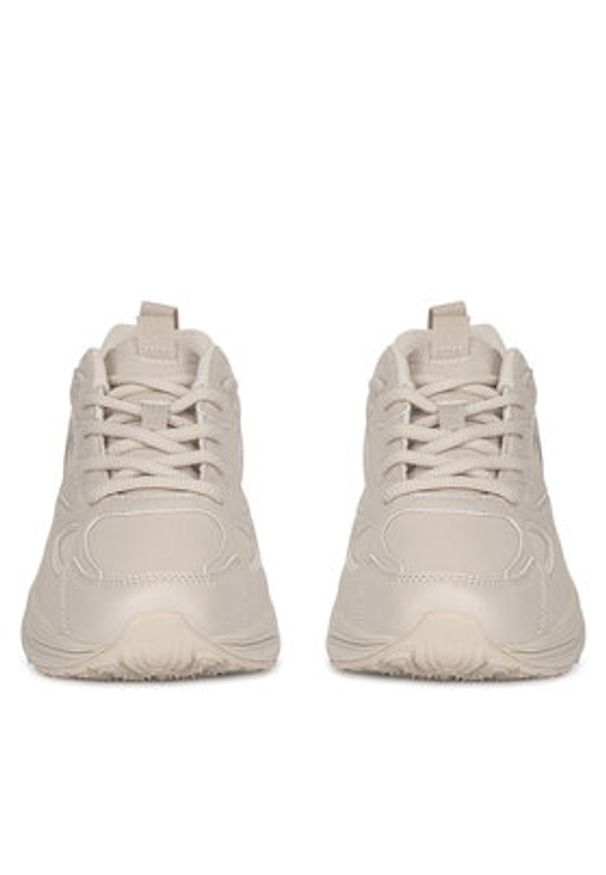 Champion Sneakersy COUNTESS S11723-MS001 Écru. Materiał: skóra