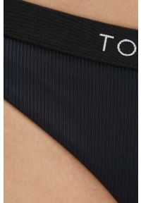 TOMMY HILFIGER - Tommy Hilfiger figi kąpielowe kolor czarny. Kolor: czarny. Materiał: poliester #2