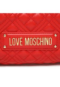 Love Moschino - LOVE MOSCHINO Torebka JC4249PP0GLA0500 Czerwony. Kolor: czerwony. Materiał: skórzane #4