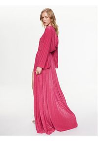 Elisabetta Franchi Sukienka wieczorowa AB-442-32E2-V620 Różowy Regular Fit. Kolor: różowy. Materiał: wiskoza. Styl: wizytowy #4