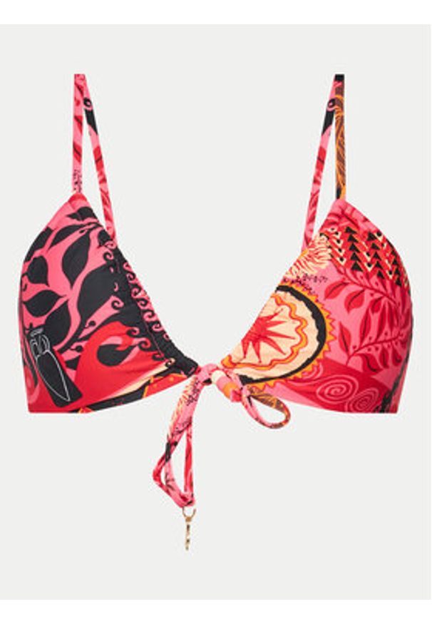 Seafolly Góra od bikini Atlantis 31393-127 Różowy. Kolor: różowy. Materiał: syntetyk