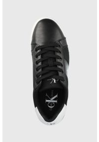 Calvin Klein Jeans buty YW0YW00497.BDS kolor czarny. Nosek buta: okrągły. Zapięcie: sznurówki. Kolor: czarny. Materiał: materiał, guma, włókno. Obcas: na obcasie. Wysokość obcasa: niski #2