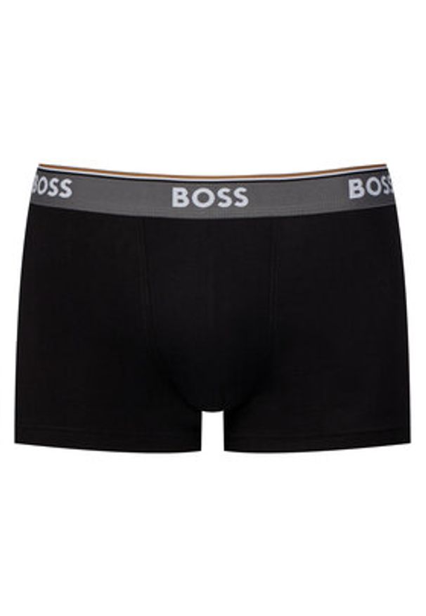 BOSS Komplet bokserek 50554443 Szary. Kolor: szary. Materiał: bawełna