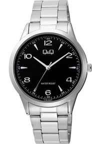 Zegarek Q&Q C10A-042P męski klasyczny czarna tarcza cyfry .. Kolor: czarny. Styl: klasyczny #1