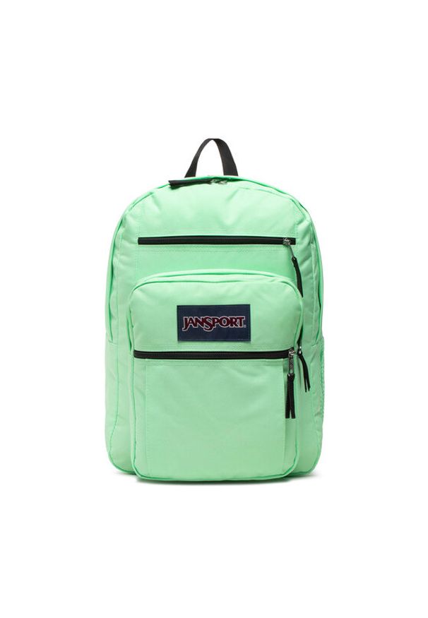 JanSport Plecak Big Student EK0A5BAHW221 Zielony. Kolor: zielony. Materiał: materiał. Styl: młodzieżowy