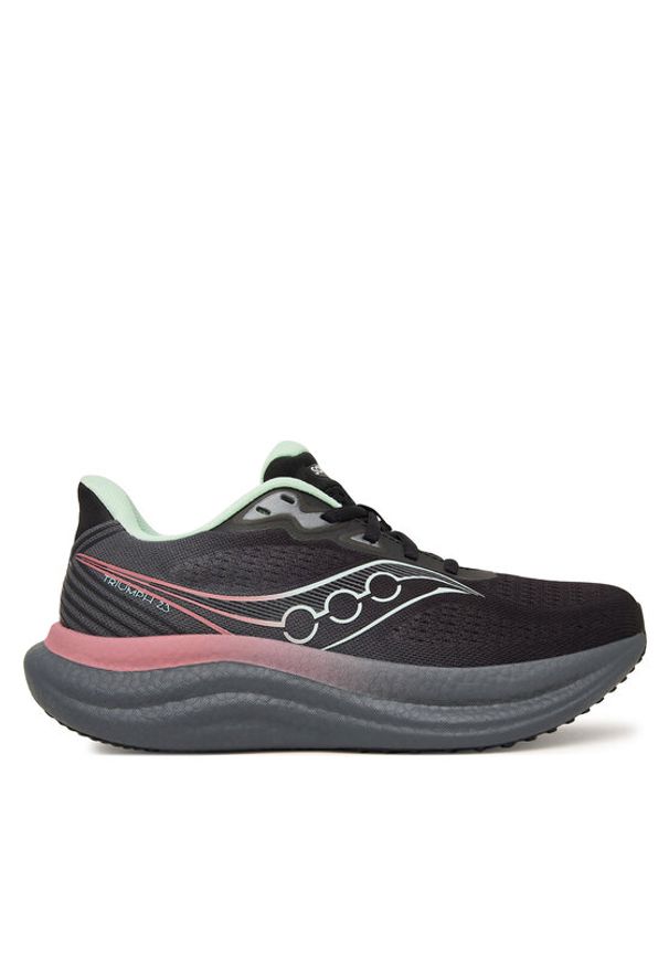 Saucony Buty do biegania Triumph 23 S11023 Czarny. Kolor: czarny. Materiał: materiał