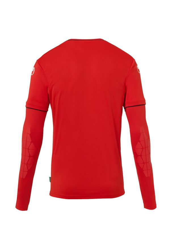 UHLSPORT - Koszulka bramkarska Uhlsport. Kolor: czerwony, wielokolorowy, czarny. Sport: piłka nożna