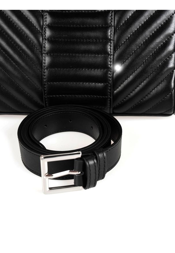 Baldinini Nerka "Nathan" | G95.001 | Nathan | Mężczyzna | Czarny. Kolor: czarny. Materiał: skóra ekologiczna