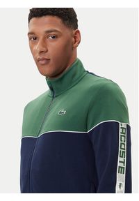 Lacoste Bluza SH4751 Granatowy Regular Fit. Kolor: niebieski. Materiał: syntetyk #9