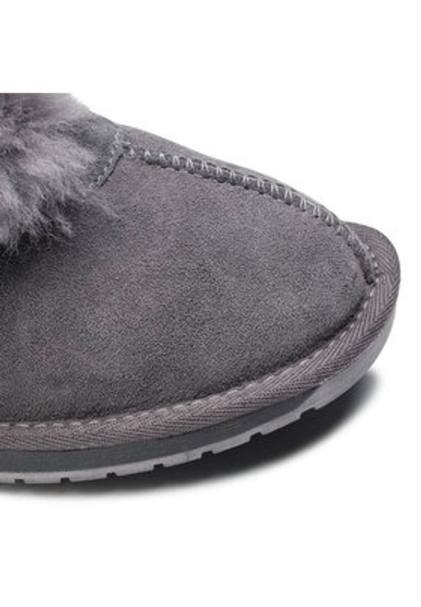 EMU Australia Śniegowce Platinum Albany WP10532 Szary. Kolor: szary. Materiał: skóra