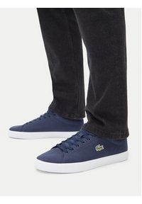 Lacoste Tenisówki La Piquee 2.0 7-49CMA0005 Granatowy. Kolor: niebieski. Materiał: materiał #5