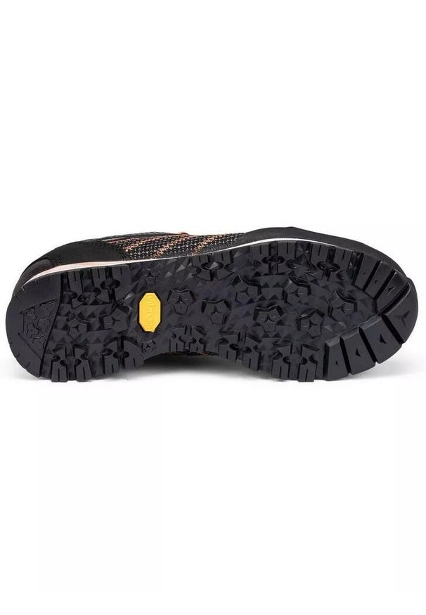 Hanwag - Wodoodporne buty turystyczne Makra Low Lady GTX - czarne. Kolor: wielokolorowy, pomarańczowy, żółty, czarny, szary