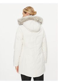 TOMMY HILFIGER - Tommy Hilfiger Parka WW0WW39864 Écru Regular Fit. Materiał: syntetyk #5