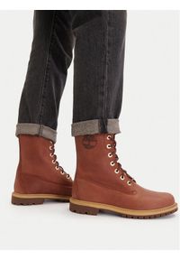 Timberland Trzewiki Premium 8-Inch Waterproof TB0A43MXEM41 Brązowy. Kolor: brązowy. Materiał: skóra #1