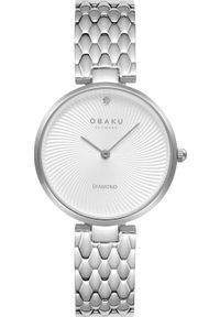 Zegarek OBAKU Zegarek damski Obaku Denmark V256LXCISC srebrny. Kolor: srebrny #1