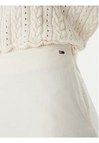 Tommy Jeans Spódnica mini DW0DW22297 Biały Regular Fit. Kolor: biały. Materiał: bawełna #3