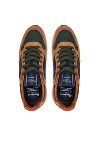 Pepe Jeans Sneakersy Buster Pro M PMS60027 Brązowy. Kolor: brązowy. Materiał: materiał #4