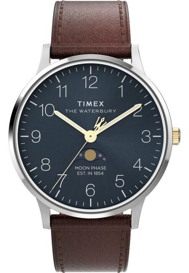 Zegarek męski Timex TW2W75600 brązowy. Kolor: brązowy