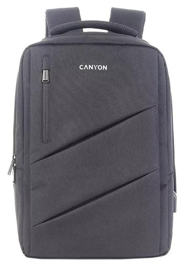 CANYON - Canyon BPE-5 15.6'' szary. Kolor: szary. Materiał: materiał. Wzór: paski. Styl: casual, elegancki