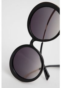 Aldo okulary przeciwsłoneczne Zoeni damskie kolor czarny. Kształt: okrągłe. Kolor: czarny #3