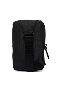 Calvin Klein Saszetka Utility Emblem Phone Crossbody LV04D1192G Czarny. Kolor: czarny. Materiał: materiał #3
