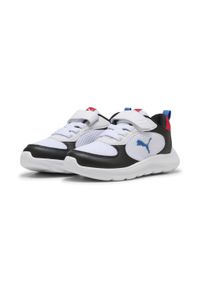 Puma - Dziecięce sneakersy PUMA Fun Racer 2 PUMA Black Team Royal White Blue. Okazja: na uczelnię. Kolor: czarny, niebieski, wielokolorowy. Sport: joga i pilates
