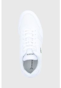 Lacoste Buty kolor biały. Nosek buta: okrągły. Zapięcie: sznurówki. Kolor: biały. Materiał: guma. Sport: bieganie #3