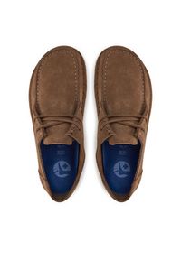 Birkenstock Półbuty Utti Lace 1027321 Brązowy. Kolor: brązowy. Materiał: skóra, zamsz