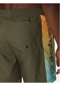 Quiksilver Szorty materiałowe EQYJV04136 Zielony Regular Fit. Kolor: zielony. Materiał: syntetyk