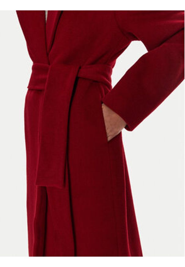 2NDDAY Płaszcz wełniany Liviana 2245132514 Czerwony Oversize. Kolor: czerwony. Materiał: syntetyk