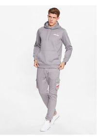 Ellesse Spodnie dresowe Labico SHR17718 Szary Regular Fit. Kolor: szary. Materiał: syntetyk, dresówka