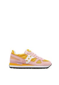 Buty damskie Saucony Shadow Original. Zapięcie: sznurówki. Kolor: różowy, pomarańczowy, wielokolorowy. Materiał: materiał, tkanina, syntetyk. Szerokość cholewki: normalna. Sport: turystyka piesza