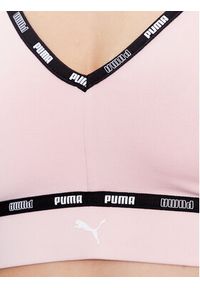 Puma Biustonosz sportowy Strong Strappy 522225 Różowy. Kolor: różowy. Materiał: syntetyk #3