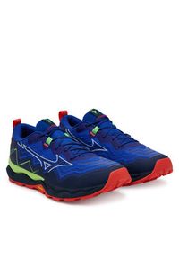 Mizuno Buty do biegania Wave Daichi 9 J1GJ2571 Niebieski. Kolor: niebieski. Materiał: materiał. Model: Mizuno Wave #3