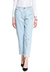 Lee - DAMSKIE SPODNIE JEANSOWE LEE ELASTICATED MOM L30MGGQB 112106522 #6