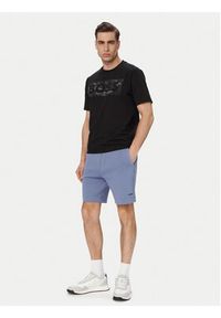 BOSS T-Shirt Ts Globe Logopattern 50559363 Czarny Regular Fit. Kolor: czarny. Materiał: syntetyk #2