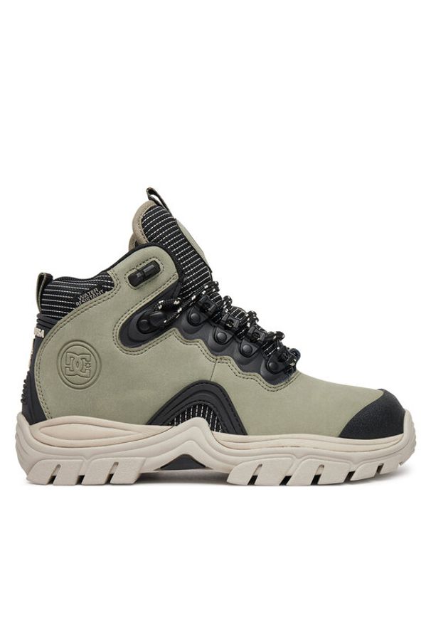 DC Shoes Trapery Navigator ADYB100021-ARO Szary. Kolor: szary. Materiał: skóra