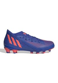 Adidas - Buty piłkarskie adidas Predator Edge.3 Mg Jr GZ2894 niebieskie niebieskie. Zapięcie: sznurówki. Kolor: niebieski. Materiał: guma, syntetyk. Sport: piłka nożna
