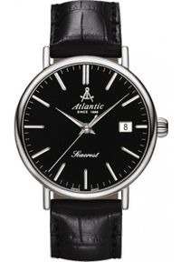 Zegarek Atlantic Męski Seacrest 50354.41.61 Szafirowe szkło czarny. Kolor: niebieski, wielokolorowy, czarny #1