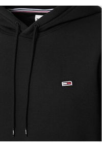 Tommy Jeans Bluza Regular Fleece DM0DM09593 Czarny Regular Fit. Kolor: czarny. Materiał: syntetyk, bawełna