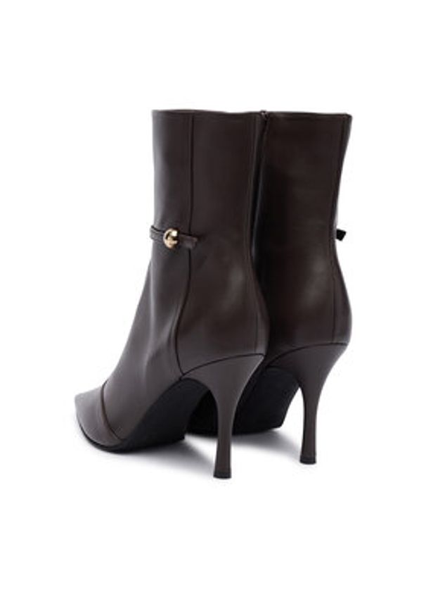 Furla Botki YJ63SFE X30000 IT 3388S 1007 Brązowy. Kolor: brązowy. Materiał: skóra