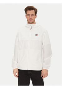 Tommy Jeans Wiatrówka Chicago DM0DM20204 Écru Regular Fit. Materiał: syntetyk