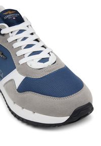 Aeronautica Militare Sneakersy 251SC283CT3544 Granatowy. Kolor: niebieski. Materiał: skóra, zamsz #4