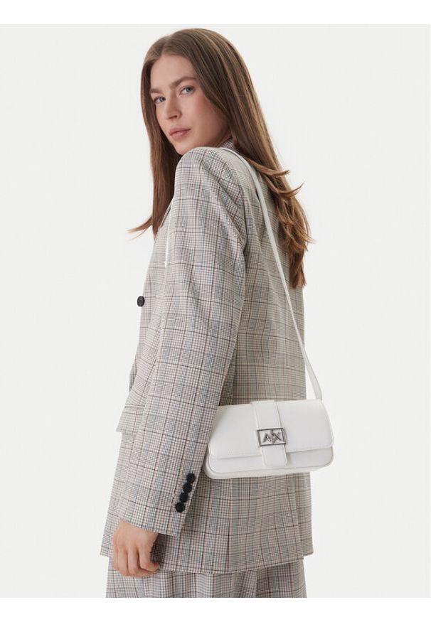 Armani Exchange Torebka XW002567 AF12039 U0011 Biały. Kolor: biały. Materiał: skórzane