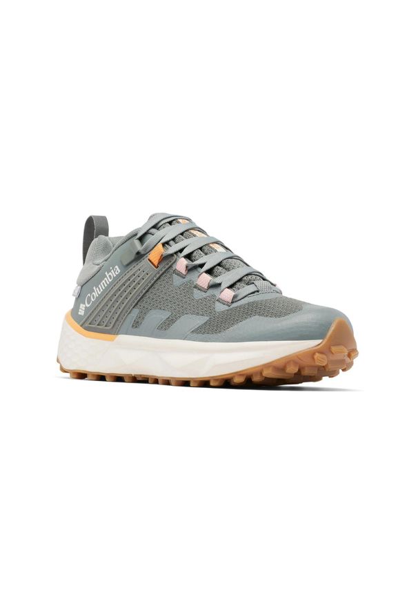columbia - Buty do biegania damskie Columbia Facet 75 Outdry. Wysokość cholewki: przed kostkę. Kolor: zielony. Szerokość cholewki: normalna. Sport: bieganie