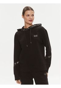 EA7 Emporio Armani Dres 8NTV52 TJTXZ 0200 Czarny Regular Fit. Kolor: czarny. Materiał: bawełna #5